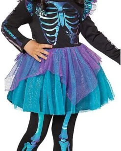Toddler Oil Slick Skeleton Costume -Colin Costume Shop 01436377 c