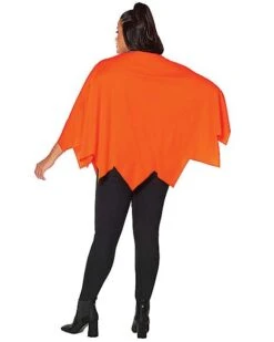 Adult Pumpkin Poncho 5 Adult Pumpkin Poncho -Colin Costume Shop 01436567 b