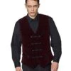 Velvet Victorian Vampire Vest -Colin Costume Shop 01437722 a