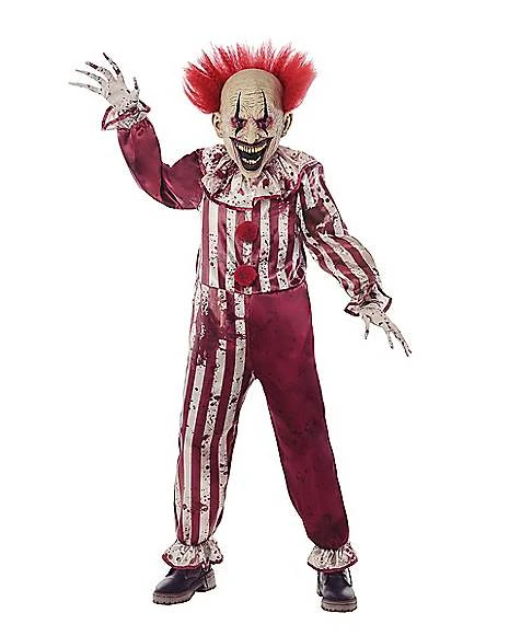 Kids Creepy Clown Costume 3 Kids Creepy Clown Costume