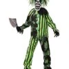 Kids Glow In The Dark Chaos Clown Costume -Colin Costume Shop 01440726 a