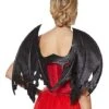 Black Glitter Devil Wings -Colin Costume Shop 01441633 a