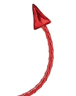 Red Devil Tail Whip 8 Red Devil Tail Whip -Colin Costume Shop 01441666 c
