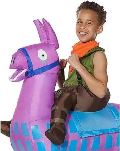 Boys Giddy Up Inflatable Costume - Fortnite -Colin Costume Shop 01442144 c