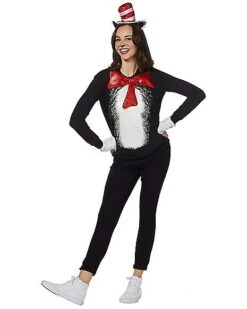 Adult Cat In The Hat Costume Kit - Dr. Seuss -Colin Costume Shop 01443654 c