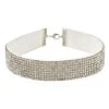 Rhinestone Choker Necklace -Colin Costume Shop 01443886 a