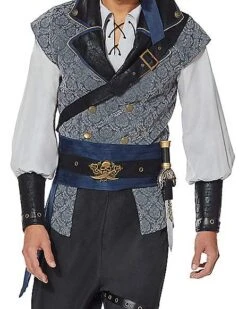 Adult Pirate Costume – The Signature Collection -Colin Costume Shop 01443993 c