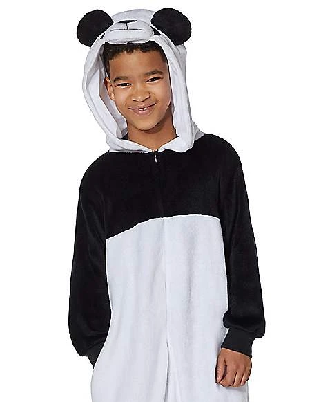 Kids Panda One-Piece Costume 4 Kids Panda One-Piece Costume - Image 2