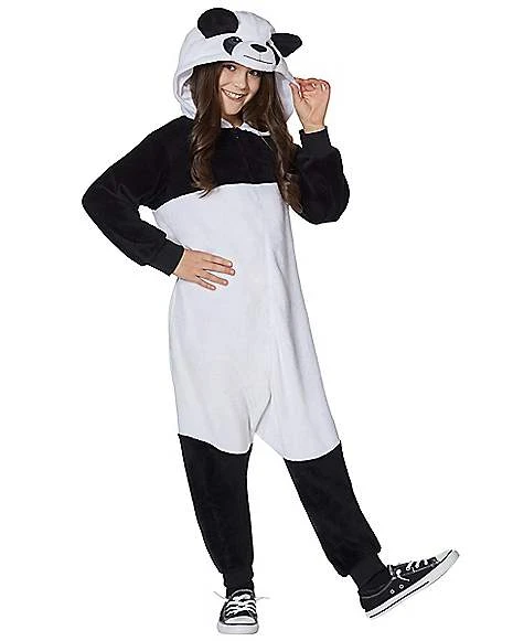 Kids Panda One-Piece Costume 5 Kids Panda One-Piece Costume - Image 3