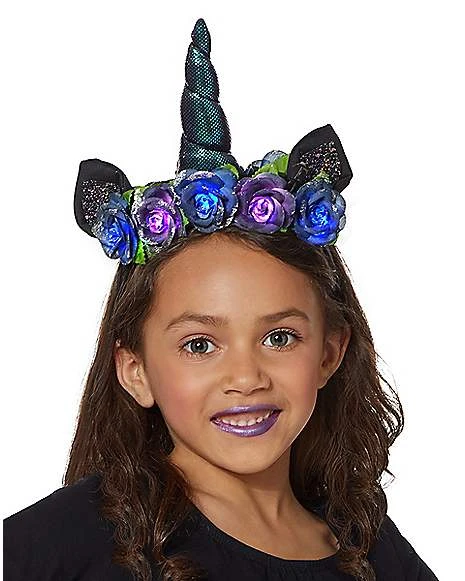 Kids Faux Fur Light-Up Unicorn Costume Kit 4 Kids Faux Fur Light-Up Unicorn Costume Kit - Image 2