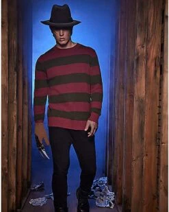 Freddy Krueger Sweater - A Nightmare On Elm Street -Colin Costume Shop 01448679 d