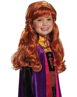 Kids Anna Wig - Frozen 2