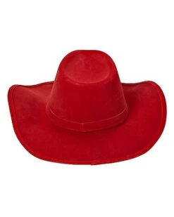 Red Western Cowboy Hat -Colin Costume Shop 01452903 c