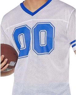 White Football Jersey -Colin Costume Shop 01454941 c