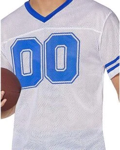 White Football Jersey -Colin Costume Shop 01454958 c
