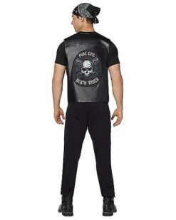 Adult Biker Vest -Colin Costume Shop 01455161 e