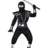Kids Silver Mirror Ninja Costume -Colin Costume Shop 01463181 a