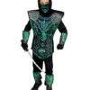 Kids Green Dragon Ninja Costume - Deluxe -Colin Costume Shop 01464544 a