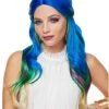 Multi-Color Curly Wig -Colin Costume Shop 01467703 a