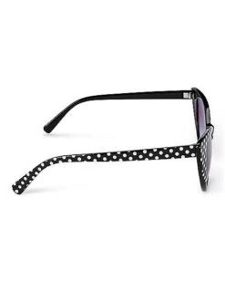 Black And White '50s Polka Dot Sunglasses -Colin Costume Shop 01468792 b