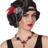 '20s Beaded Feather Headband 2 '20s Beaded Feather Headband -Colin Costume Shop 01468891 a