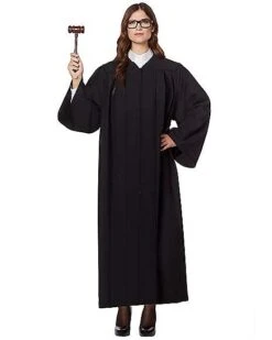 Adult Judge Robe Costume -Colin Costume Shop 01469659 c