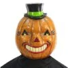 Vintage Pumpkin Half Mask