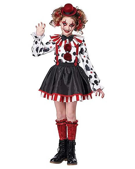 Kids Sinister Clown Costume 3 Kids Sinister Clown Costume