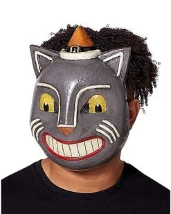 Vintage Cat Half Mask -Colin Costume Shop 01471788 b