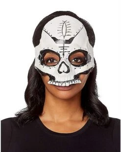 Witch Doctor Skull Half Mask