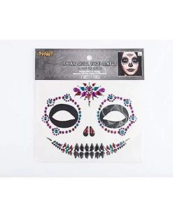 Sugar Skull Face Decal -Colin Costume Shop 01474741 d