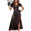 Adult Day Of The Dead Beauty Costume -Colin Costume Shop 01475821 a