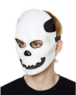Skeleton Half Mask - Trick 'r Treat -Colin Costume Shop 01480185 c