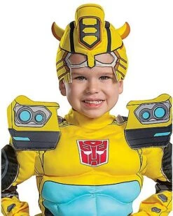 Toddler Muscle Bumblebee Costume - Transformers -Colin Costume Shop 01480722 c