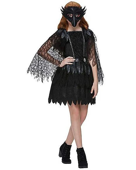 Kids Mystical Raven Costume 3 Kids Mystical Raven Costume