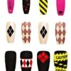 Harley Quinn Press On Nails - Birds Of Prey -Colin Costume Shop 01486414 a