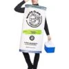 Adult White Clam Seltzer Costume -Colin Costume Shop 01486489 a