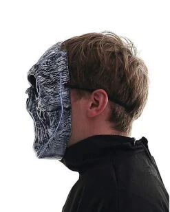 Light-Up EL Wire Wailing Spirit Half Mask -Colin Costume Shop 01488154 f