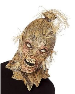 Wicked Scarecrow Full Mask -Colin Costume Shop 01488360 c