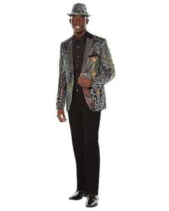 Adult '20s Multicolored Jacket -Colin Costume Shop 01488824 d