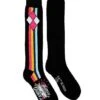 Harley Quinn Striped Knee High Socks - Birds Of Prey 1 Harley Quinn Striped Knee High Socks - Birds Of Prey -Colin Costume Shop 01488956 a