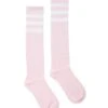Pink And White Knee High Socks -Colin Costume Shop 01489178 a