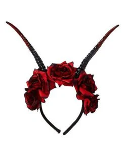 Devil Flower Headband -Colin Costume Shop 01489723 a