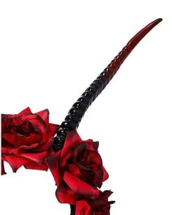 Devil Flower Headband -Colin Costume Shop 01489723 b