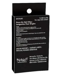 Leopard Print Press On Nails -Colin Costume Shop 01492263 d