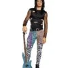 Adult Hairband Punk Rocker Costume