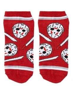 Friday The 13th Ankle Socks - 5 Pack -Colin Costume Shop 01494582 e