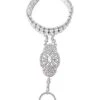 '20s Gem Hand Chain Bracelet -Colin Costume Shop 01497148 a