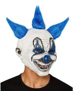 Light-Up Krazy Clown Full Mask -Colin Costume Shop 01498344 c