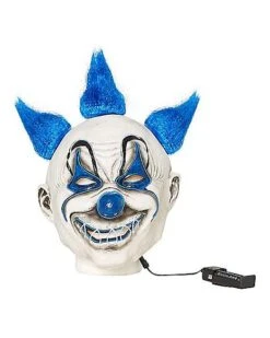 Light-Up Krazy Clown Full Mask -Colin Costume Shop 01498344 d